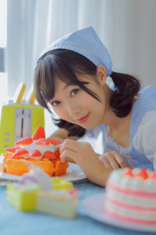 给女儿开泡