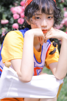 女人与大黑狗